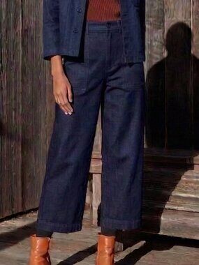 First Rite Navy Twill Pants